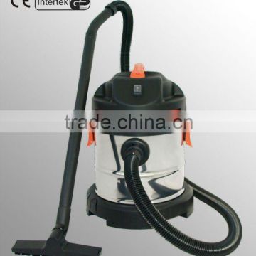 dry and wet vacuum cleaner with stainless steel tank