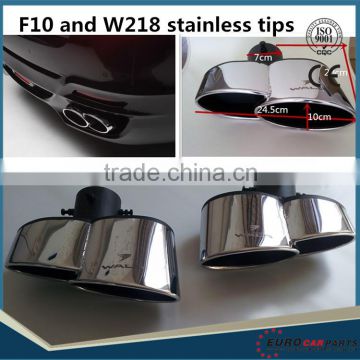 For f10 w- style body kit / f10 w -type exhaust tips/muffler tips