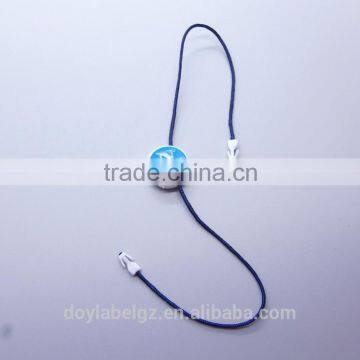 plastic seal string for garment