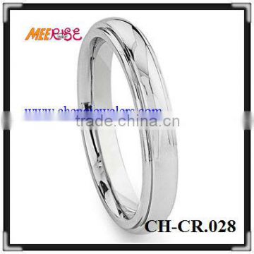 High-grade hot sale 4mm cobalt rings womens fashion cobal ring