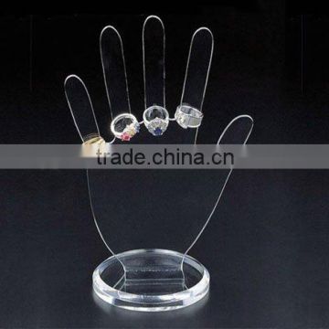 acrylic hand jewelry holder