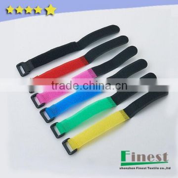 Hook and Loop electric wire ties colorful cable ties