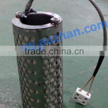 ceramic band heater with air cooling--internal heating