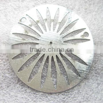 Galvanized precision cnc laser cut thin sheet metal part