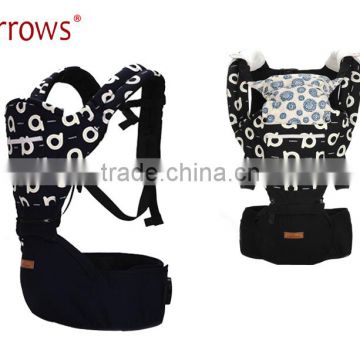 China Famous Brand Factory High Quality Pro Action Soft Cotton 2 in 1 Baby Carrier Bag