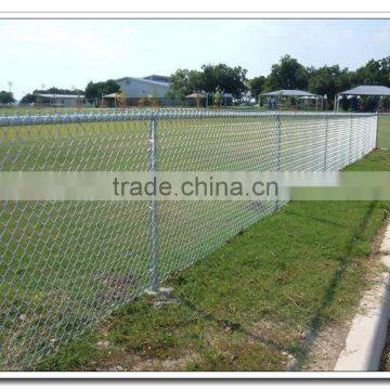 stadium chain link fence