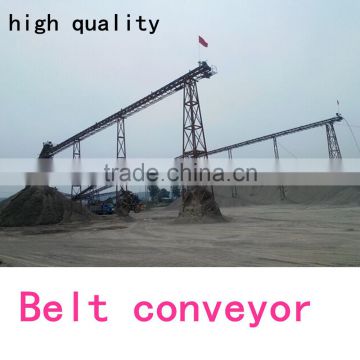 Supply production line sand belt conveyor for sale, construction equipments