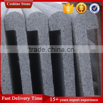 Cut-To-Size Stone Form G654 granite Black Color swimming pool coping