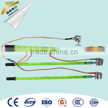 portable ground earth rod set with earthing wire and clamo