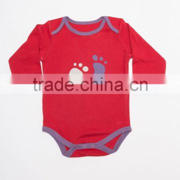 Long Sleeve Lap Shoulder Baby Body suit