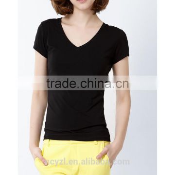 wholesale high quality online shopping colorful women100 cotton t shirt