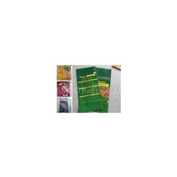 25kg BOPP Laminated PP / Polypropylene Woven Bags For Pig and Dog Feed Packing
