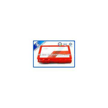 Red Hard Cover Memo print sticky notes With Ball Pen , Sticky Block Pad