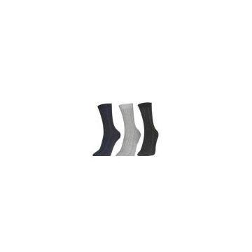 Sell Men's Jacquard Solid Socks