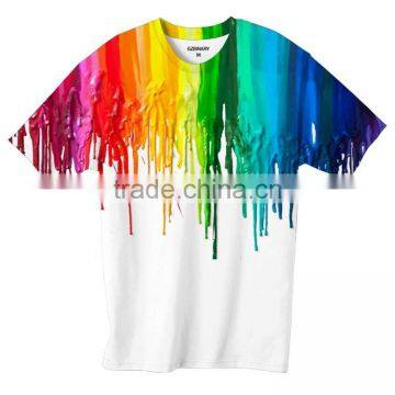 Sublimation printing t shirt,dry fit shirt,3D printing shirt,3D printing t-shirt