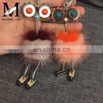 2016 Factory in China Wholesale Hot Selling Fancy Custom Plush Keychain / Plush Robot keychain