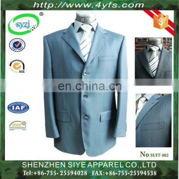 New Arrival Top Qulity Classic Design Men's Business Suit with TR Material