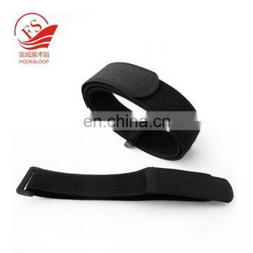 chinese wholesale distributors metal plastic  buckle elastic  hook and  loop belt  for roller skates