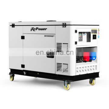 Powerful silent diesel generator 10kw price set