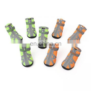 Pet accessory importers Anti-Slip hiking boots sport breathable dog shoes