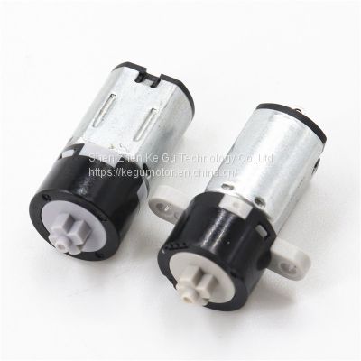 3.0v 10mm 45rpm micro dc planetary gear motor with plastic gearbox for padlock from kegumotor