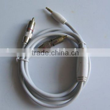 dual rca stereo audio cable