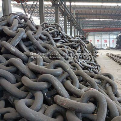68mm Marine Welded U2/U3 Studless Anchor Chain with Lr Certificate