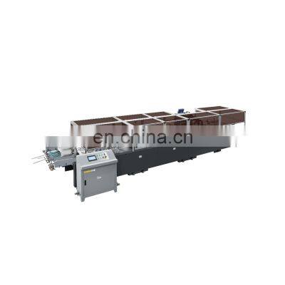 Kl-3501040c Automatic Bottom Card Inserting Machine Sheet Feed Paper Bag Making Machine Sho Kraft Paper Bag Making Mac