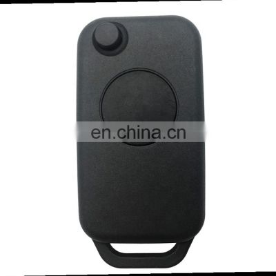 1 Button Flip Remote Car Key Shell Blank Case Cover For Mercedes Benz