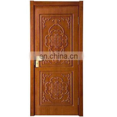 Factory Good Quality Natural Veneer Wooden Wood Room Door for Home House