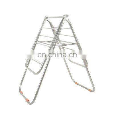 Can customize the wing hanger bedroom drying frame stainless steel moisture-proof clothes rack