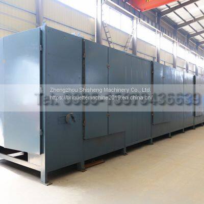 Continuous Tunnel Belt Dryer Charcoal Briquette Dryer Machine Price