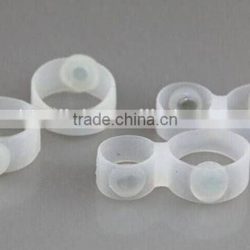 Silicone germanium magnetic toe ring wholesale toe rings