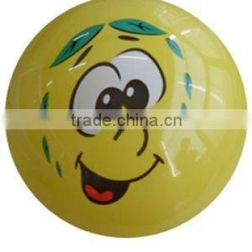 decal ball/Cartoon smiling face kids play beach ball
