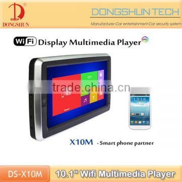 10.1" multimedia player wifi headrest with HD/MHL input, SD, USB