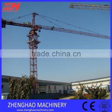 ZHENGHAO tower crane TC5010 with max load 5T and 50M jib length with CE