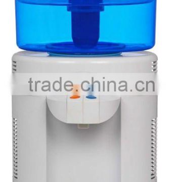 Wholesales 2015 Hot Selling High Quality and Ultra-low Price CE Desktop Mini Water Cooler/Dispenser with filter, Model:YR-5TT28D