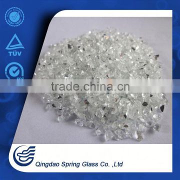 Crushed Glass Sand Material Directly from Factory