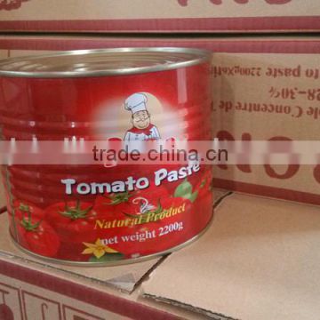 28/30 Brix Tinned Tomato Paste