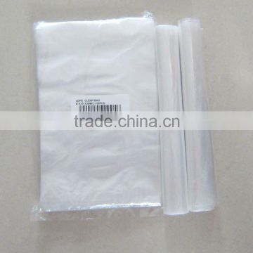 all kinds of LDPE AND HDPE clear plastic bags