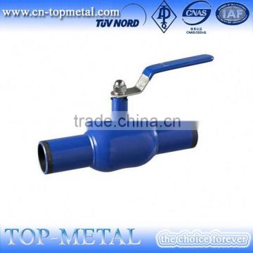 full welded 3 inch ball valve flanged type