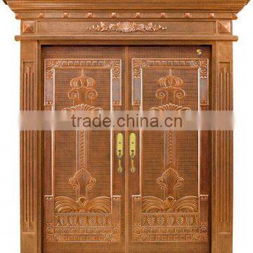 Aluminium engraving craftwork door