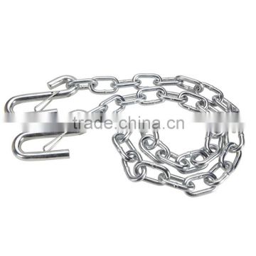 America Standard Galvanized Steel Link Chain with hook