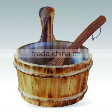 High quality and the low price Sauna bucket and ladle