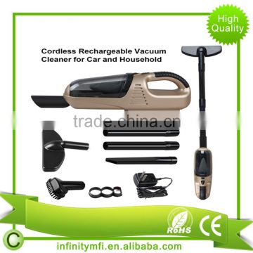 Whirlwind Function Dry Portable 7.2V 60W Professional Easy to Clean Household Vacuum Cleaner/Car Vacuum Cleaner