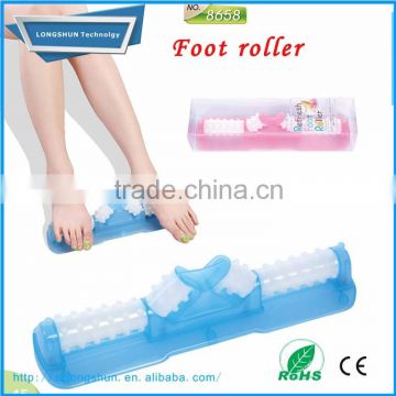 Plastic Shiatsu manual pedicure foot roller massager, health care foot massager