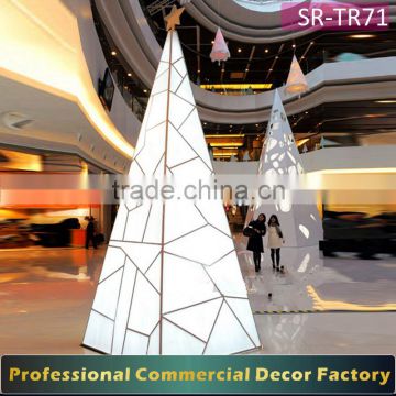 Customize 5m 6m 8m 9m 12m 15m shopping center indoor large giant LED christmas tree