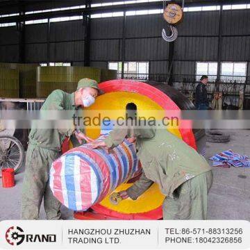 Customzied machinery parts forged/casting support wheels roller