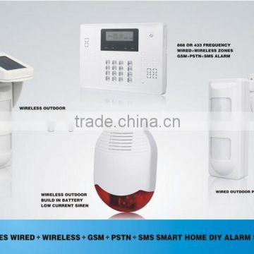 WiFi Network GSM GPRS SMS Home Alarm System Security Kit GSM ALARM SYSTEM