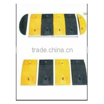 hot sell Rubber Speed Hump yellow and black